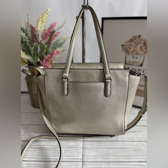 Kate Spade Metallic Gold Shoulder Bag - Picture 2 of 11